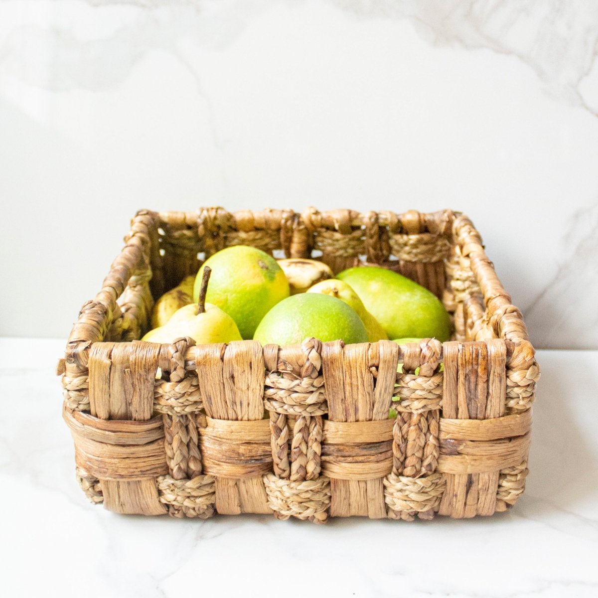 Woven Water Hyacintha Basket