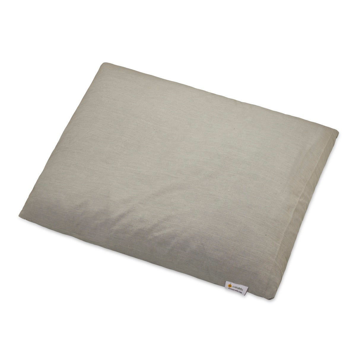 Zabuton Cushion for Meditation & Zafu filled with Cotton- Cushion Grey