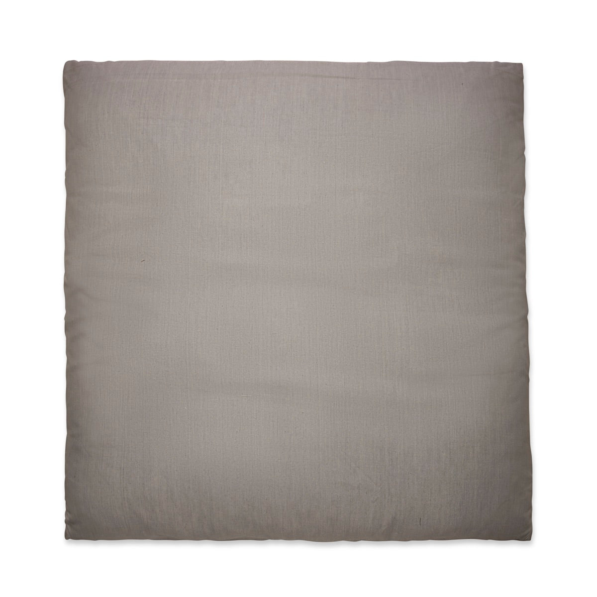 Zabuton Cushion for Meditation & Zafu filled with Cotton- Light grey