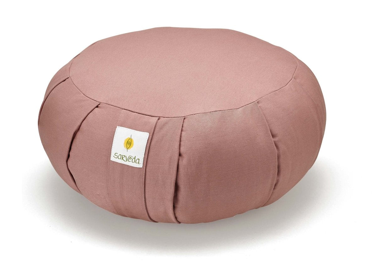 Zafu Cushion for Meditation and Yoga Practise made from Organic Cotton | Round