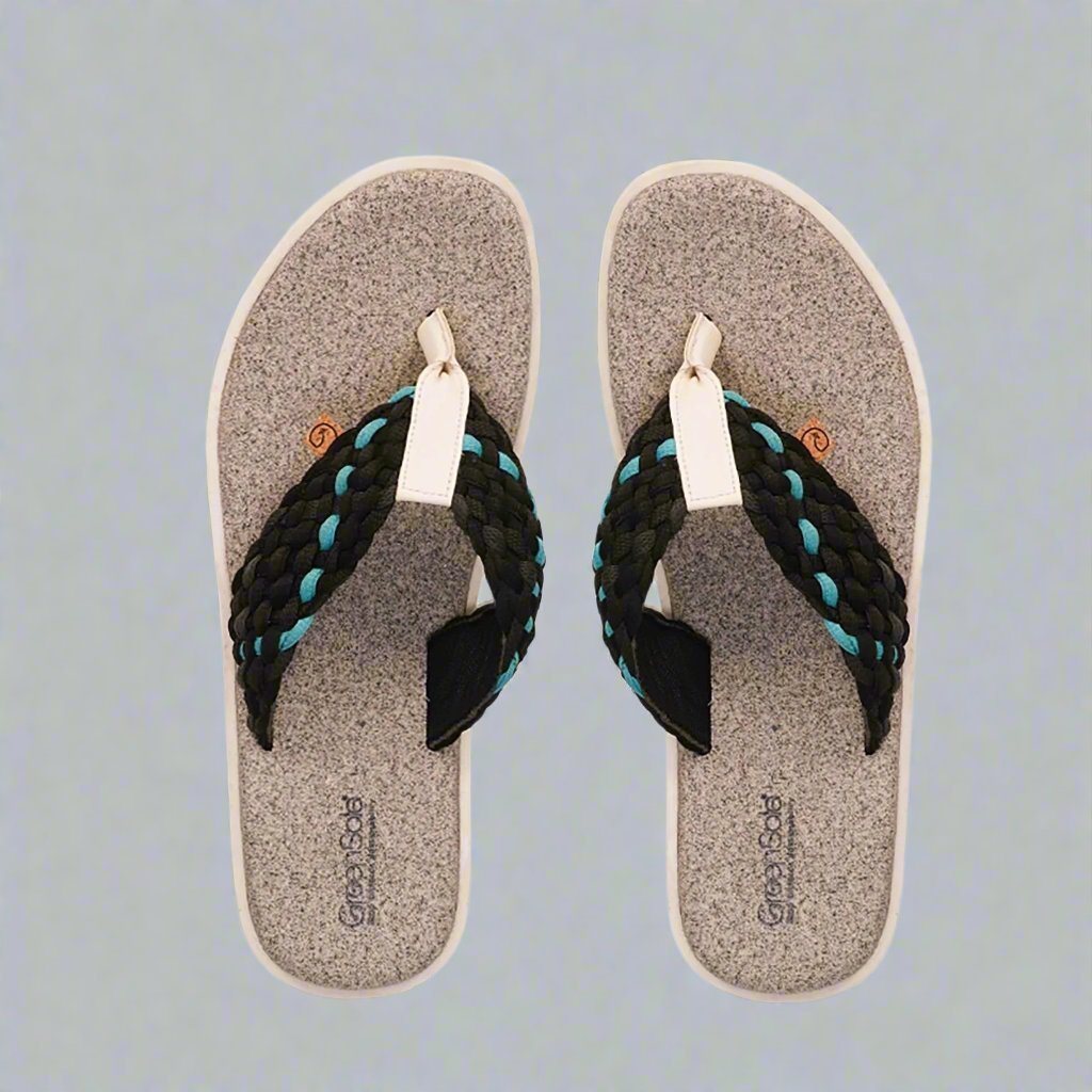 Zen Weaves Men's Vegan Flip Flops