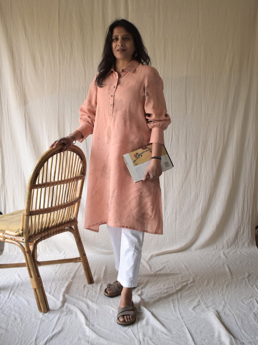 Zoya Linen Shirt Dress